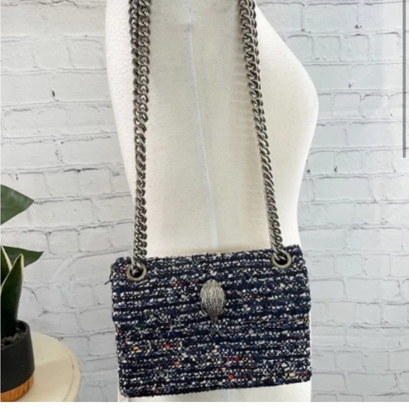 Kurt Geiger Mini Kensington Tweed Purse - Picture 12 of 12